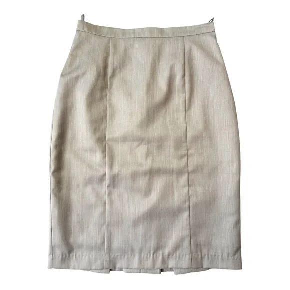 Pencil Skirt Grey/Beige women's Size Small - EUR 34 - Picture 1 of 7